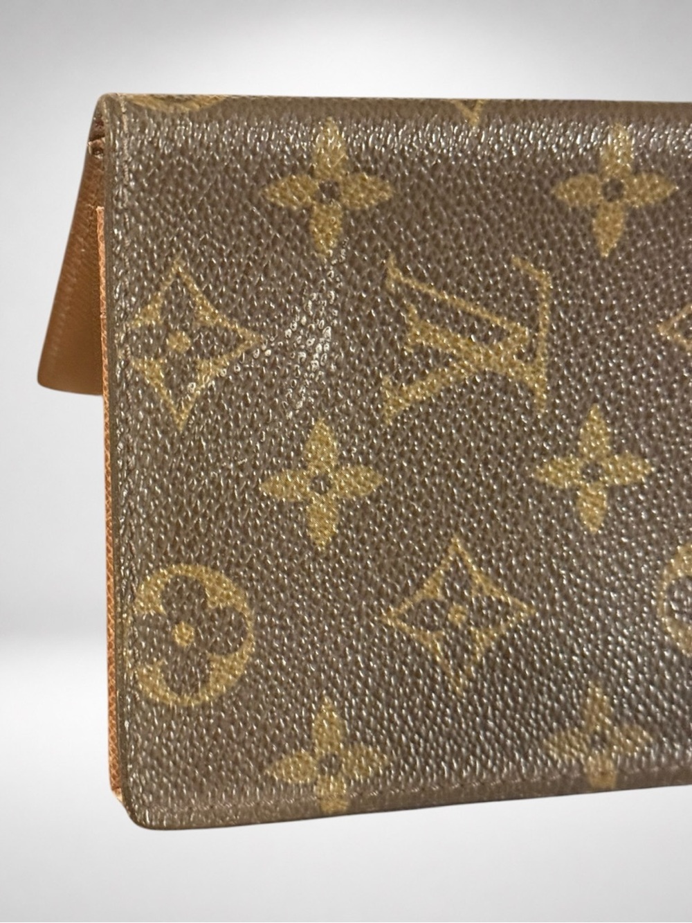 Louis Vuitton Monogram Long Bifold Wallet Passport Holder Organizer Brown Canvas - Picture 5 of 11